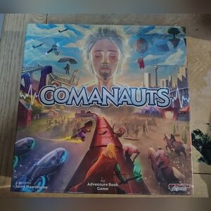 Comanauts Adventure Book Game by Jerry Hawthorne Ages 14+ 2018 Plaid Hat Games